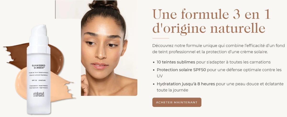 produit 3 en 1 fluide de teint