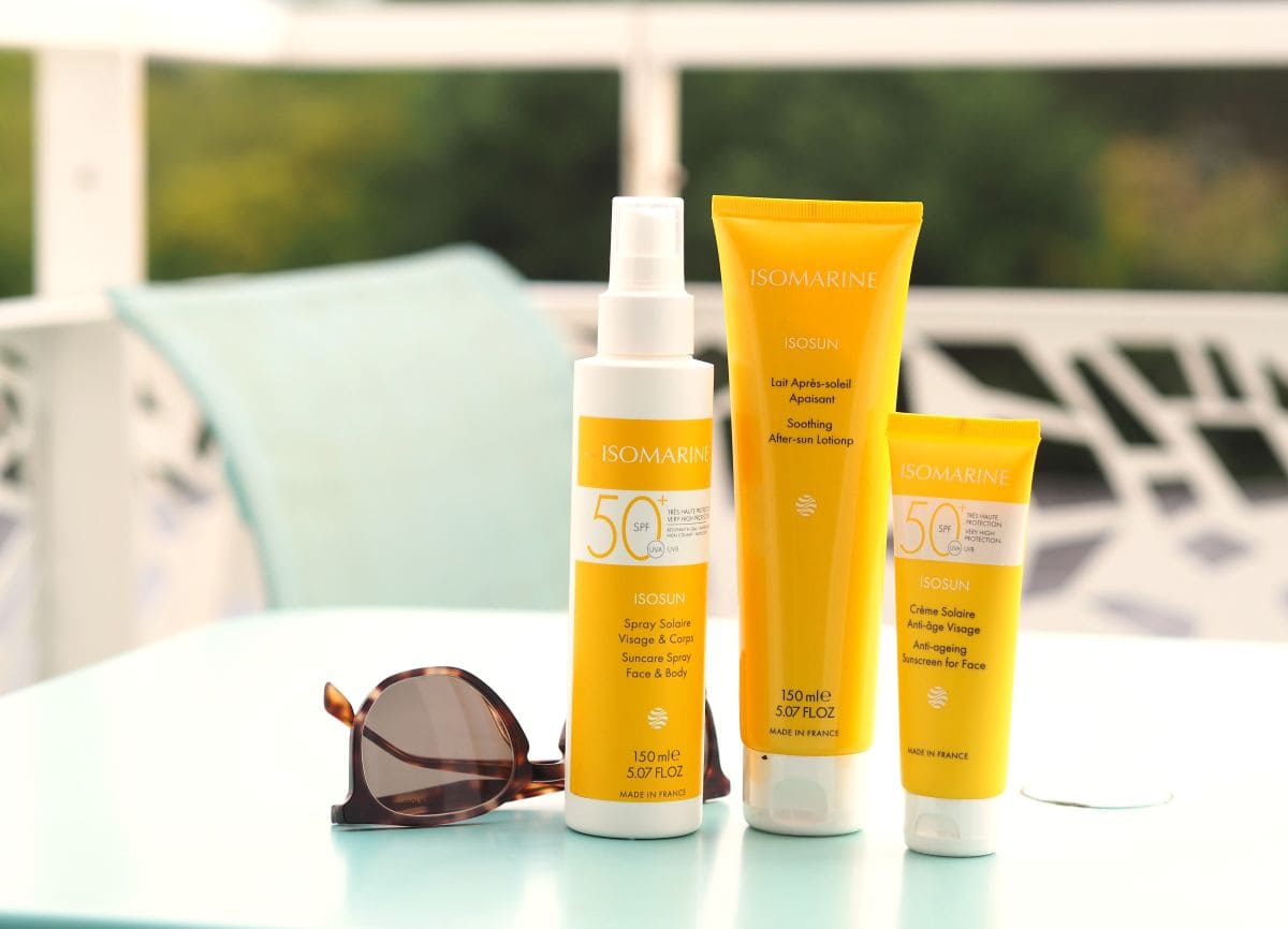 Isomarine avis🌞j’ai testé les solaires marins Isomarine avis produits solaire corps et visage