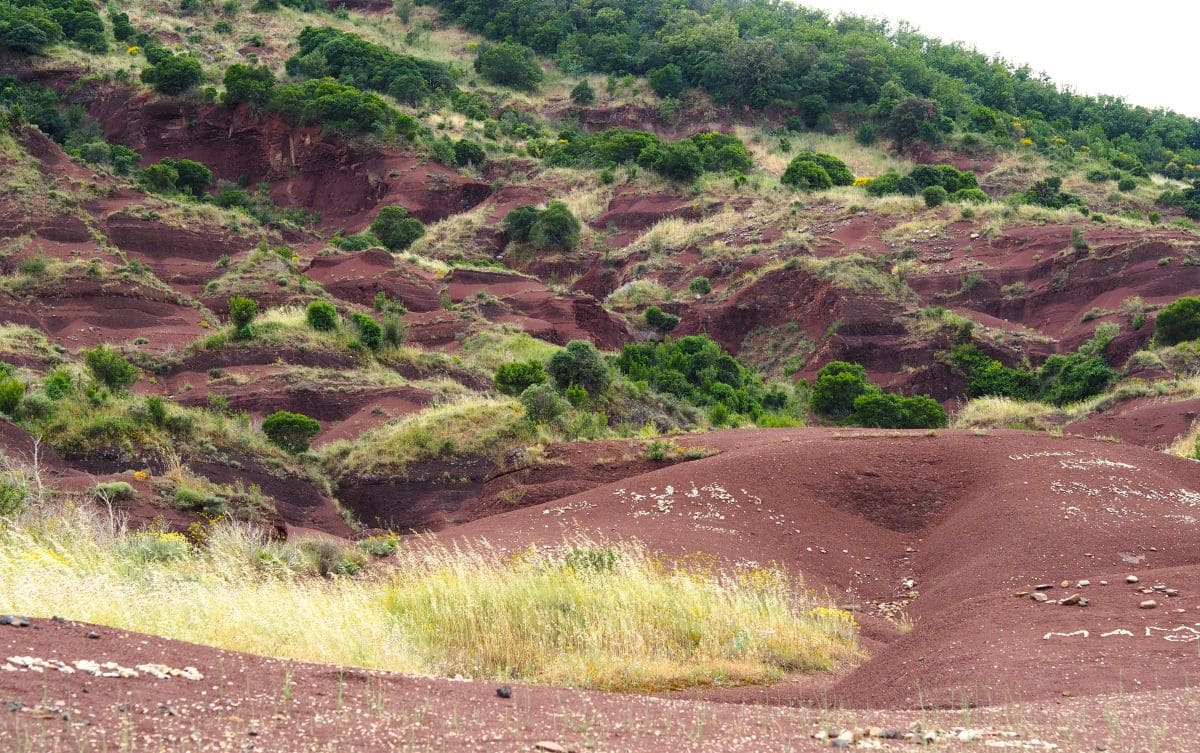 terres rouges du salagou