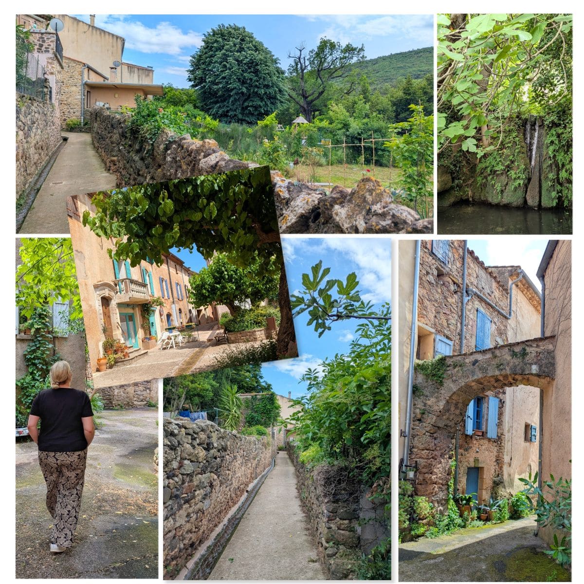 visite du village de salasc herault
