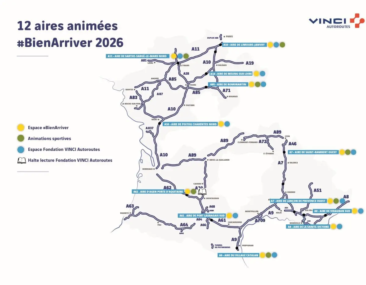 aires autoroutes operation bienarriver 2026
