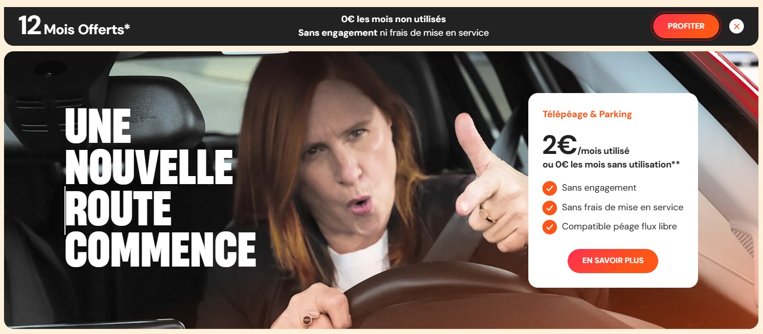 Badge telepeage offres promo