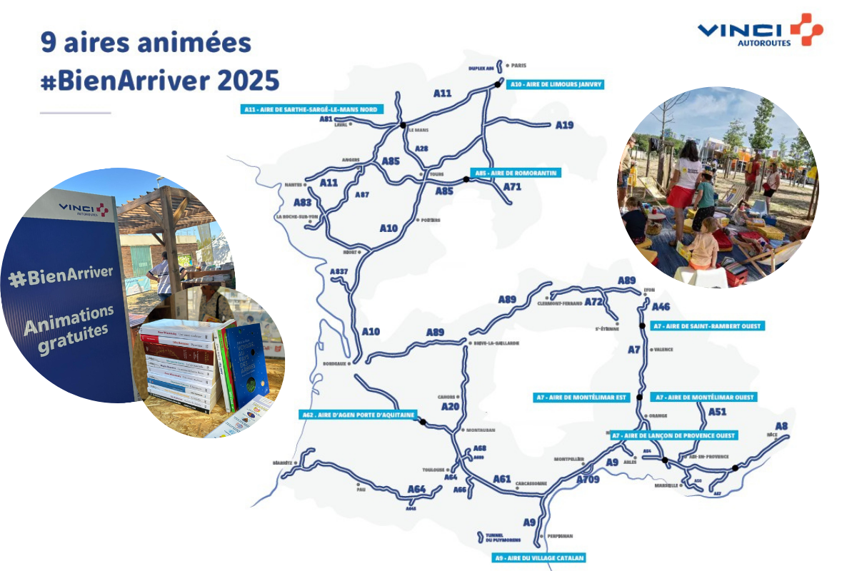 BienArriver operation Vinci Autoroutes