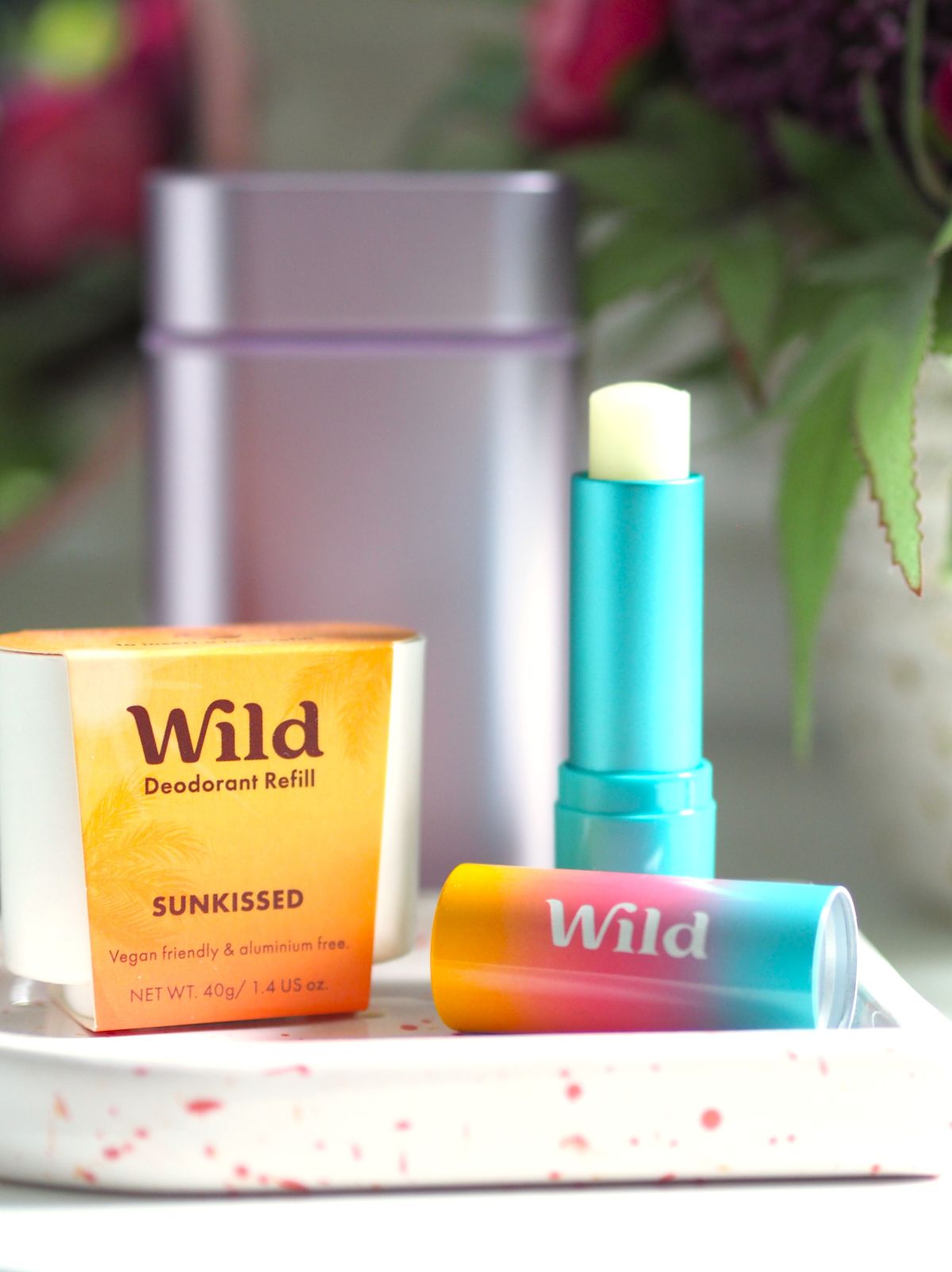 recharge deo et baume a levres rechargeable wild sunkissed