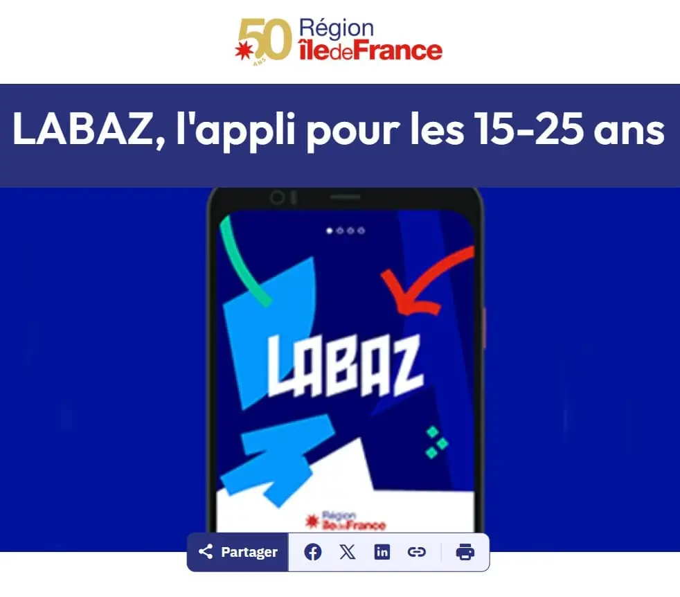 labaz subvention sport et culture en ile de france
