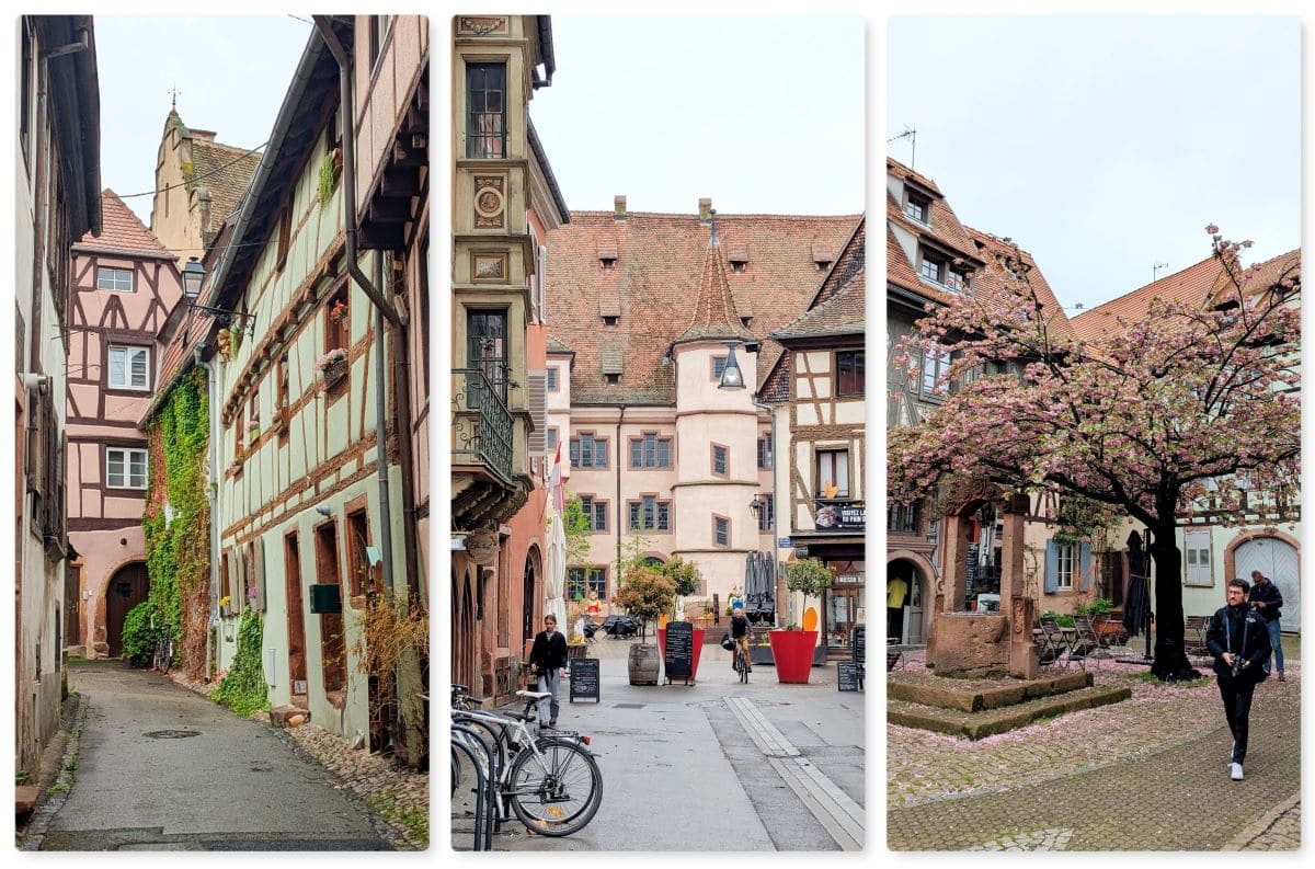 dans les rues de selestat en alsace
