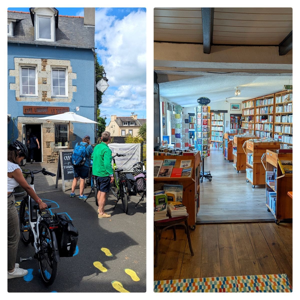 cafe librairie le tagarin binic etables sur mer