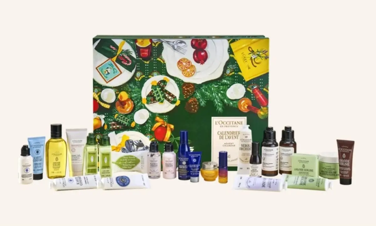 Calendriers de l’Avent beauté 2026 : nouveautés, prix et bons plans Calendrier de l’Avent L’Occitane Classique 2026 avec 24 surprises