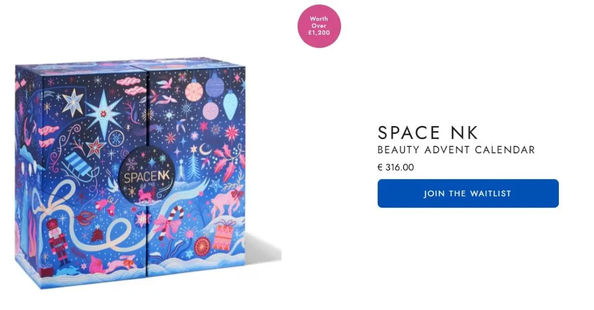 Calendriers de l’Avent beauté 2026 : nouveautés, prix et bons plans calendrier de l avant space nk 2026 liste d attente