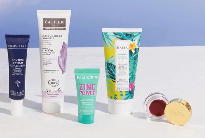 produits contenus dans la box beaute my little box de aout septembre 2025