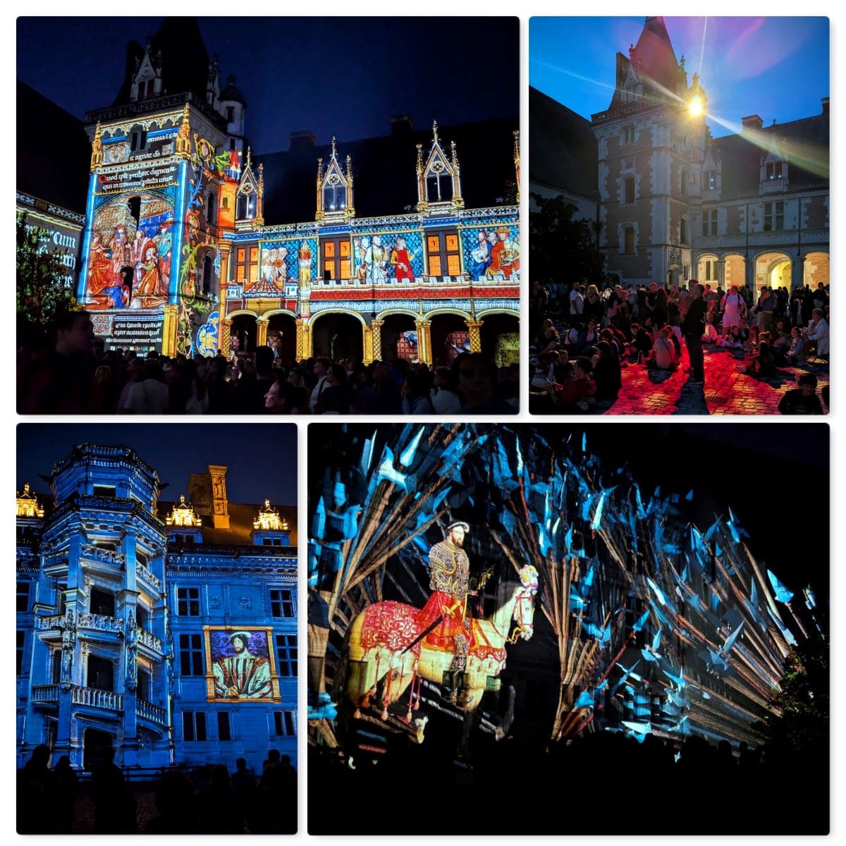 chateau de blois spectacle son et lumieres
