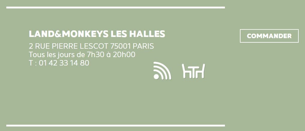 commande buche land and monkeys paris
