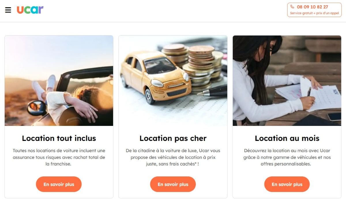 location de voiture pas chere avec formule souple