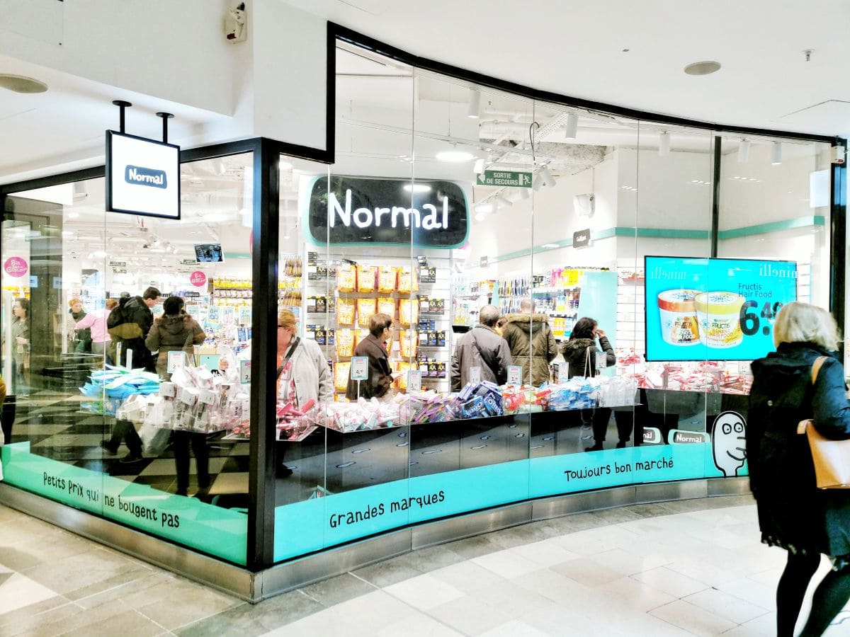 NORMAL, l'enseigne aux prix anormalement bas ! magasin normal a paris saint lazare