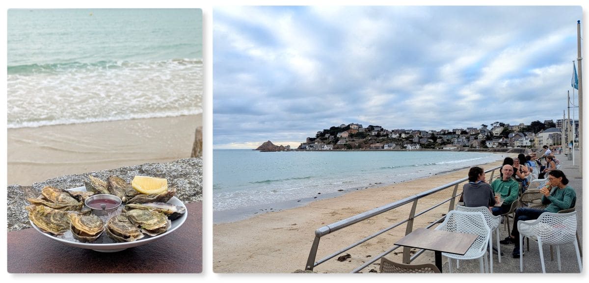 ou manger des huitres a pleneuf val andre en bretagne