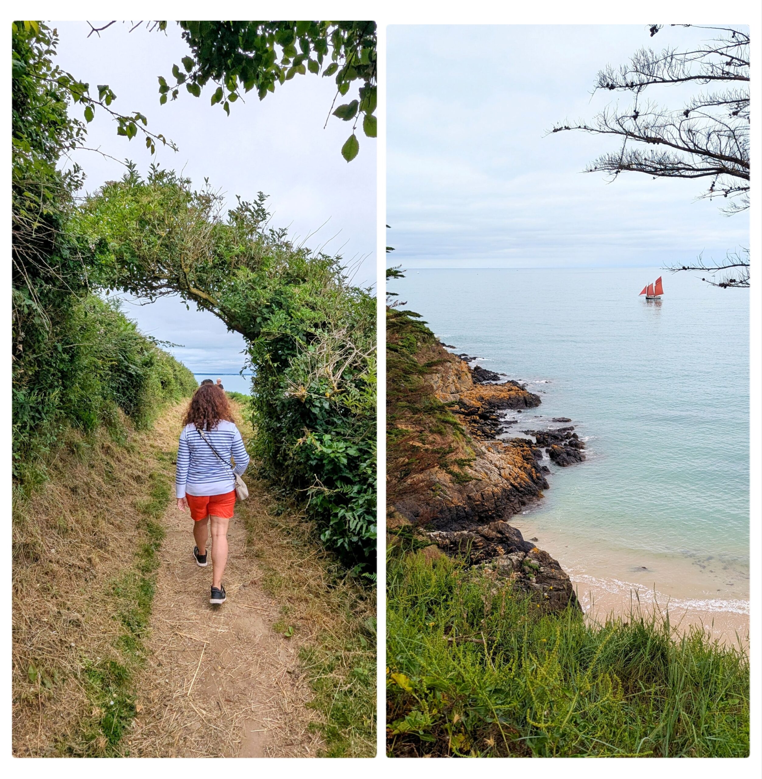 images sur la promenade de la guette a pleneuf val andre