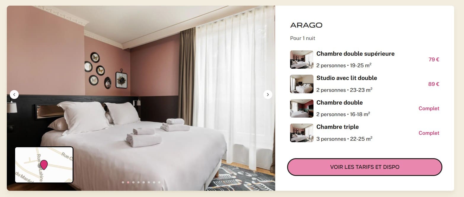 tarifs bas hotels encore mieux