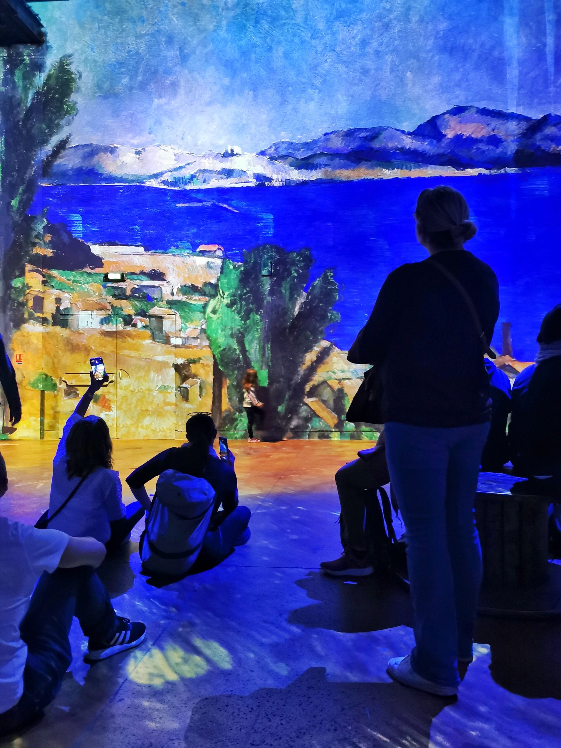 exposition cezanne a l atelier des lumieres paris