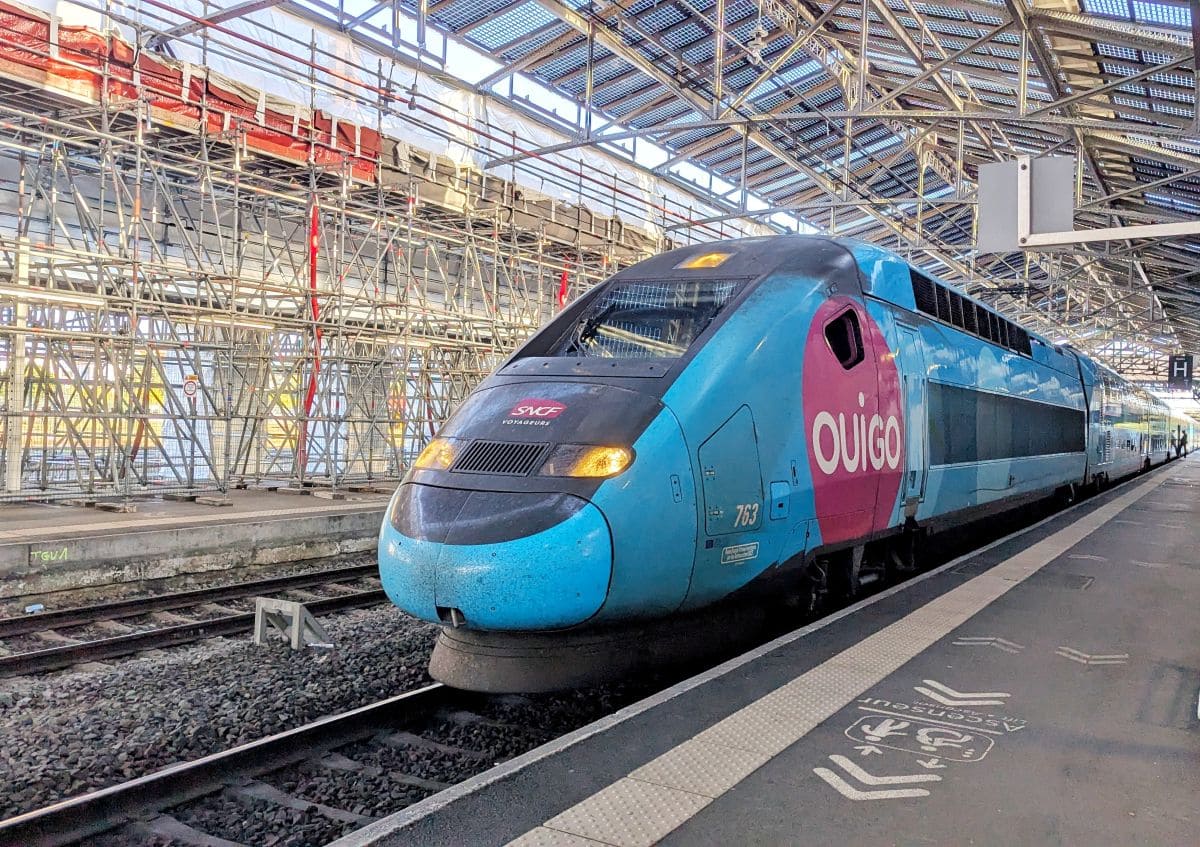 train ouigo a angouleme