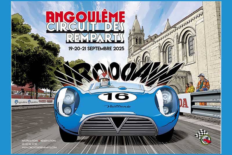 affiche circuit des remparts angouleme