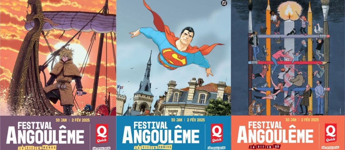 affiches festival de la bd angouleme 2025