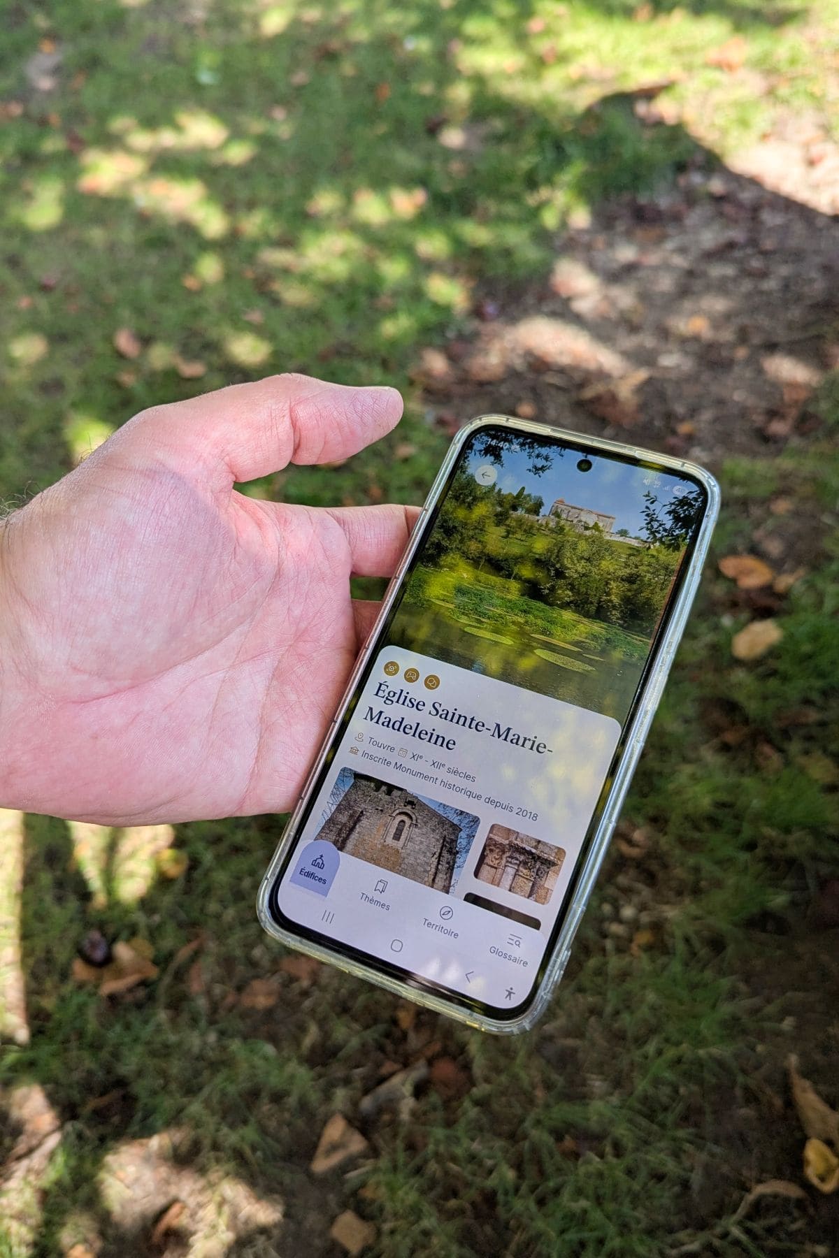 application eglises romanes du grand angouleme