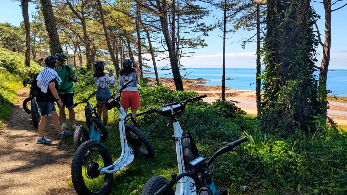 balade en trottinette electrique a erquy