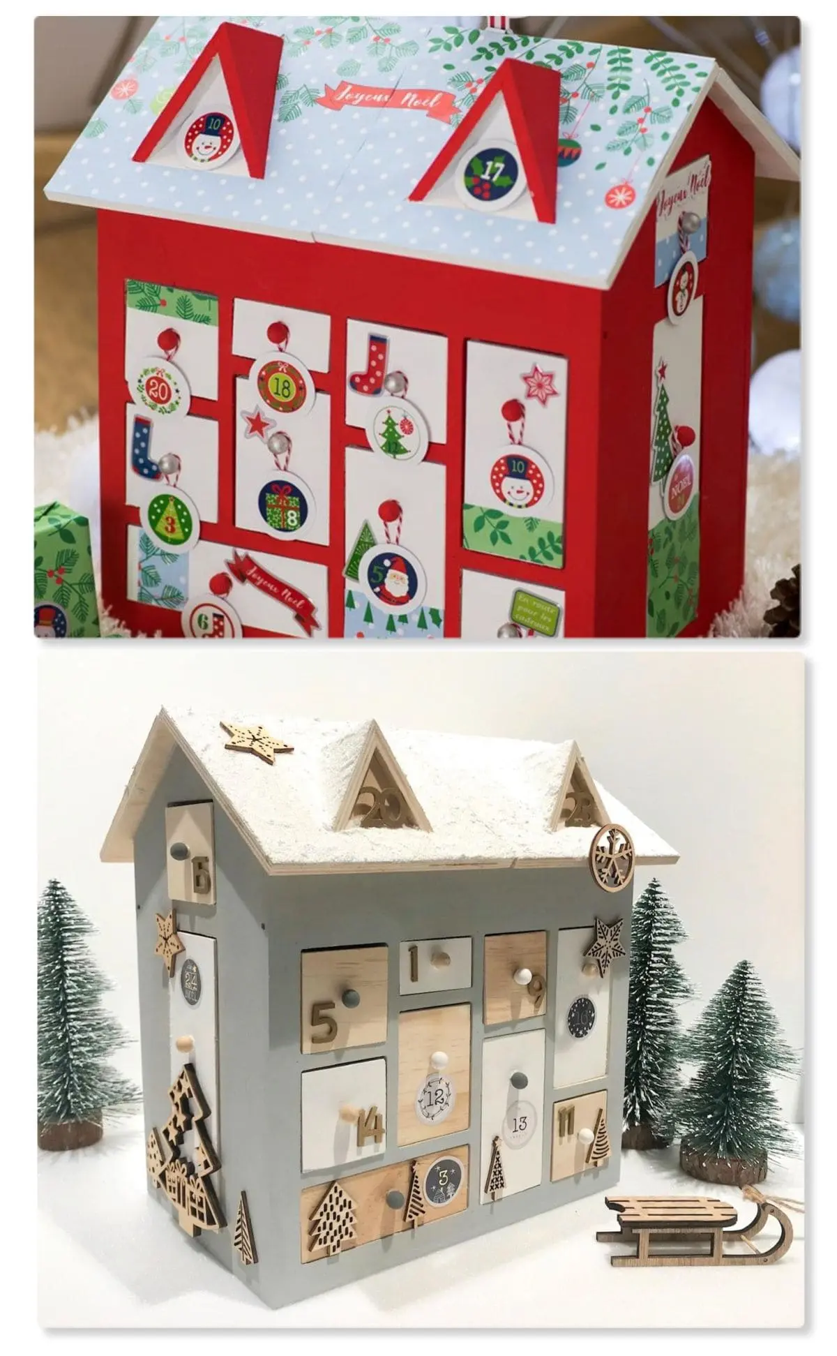 calendrier-avent-DIY-maison-cultura-exemples calendrier avent DIY maison cultura exemples