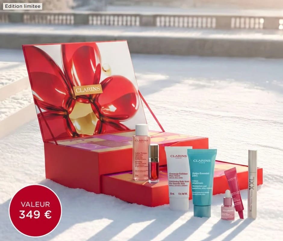 Calendriers de l’Avent Clarins 2026 : 12 ou 24 jours de beauté ? calendrier de l avent CLARINS 2026 24 jours