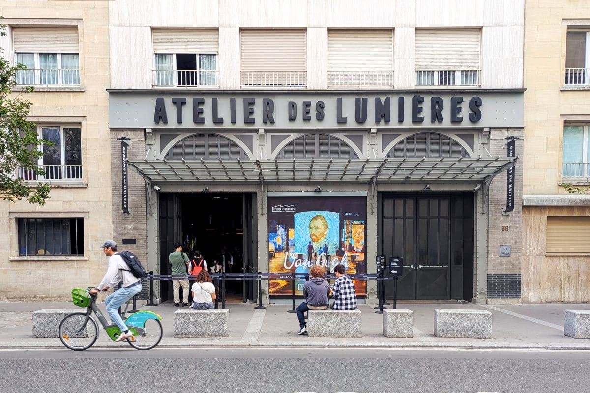 entree atelier des lumieres paris