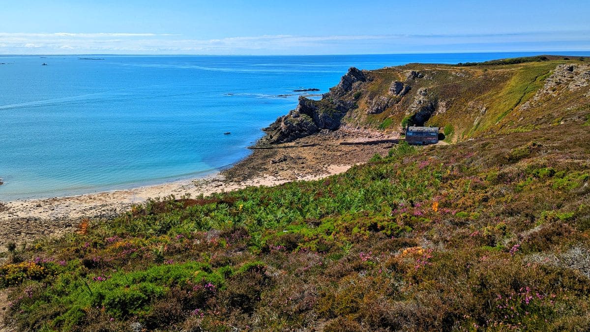 falaises gres rose erquy cotes d aror bretagne