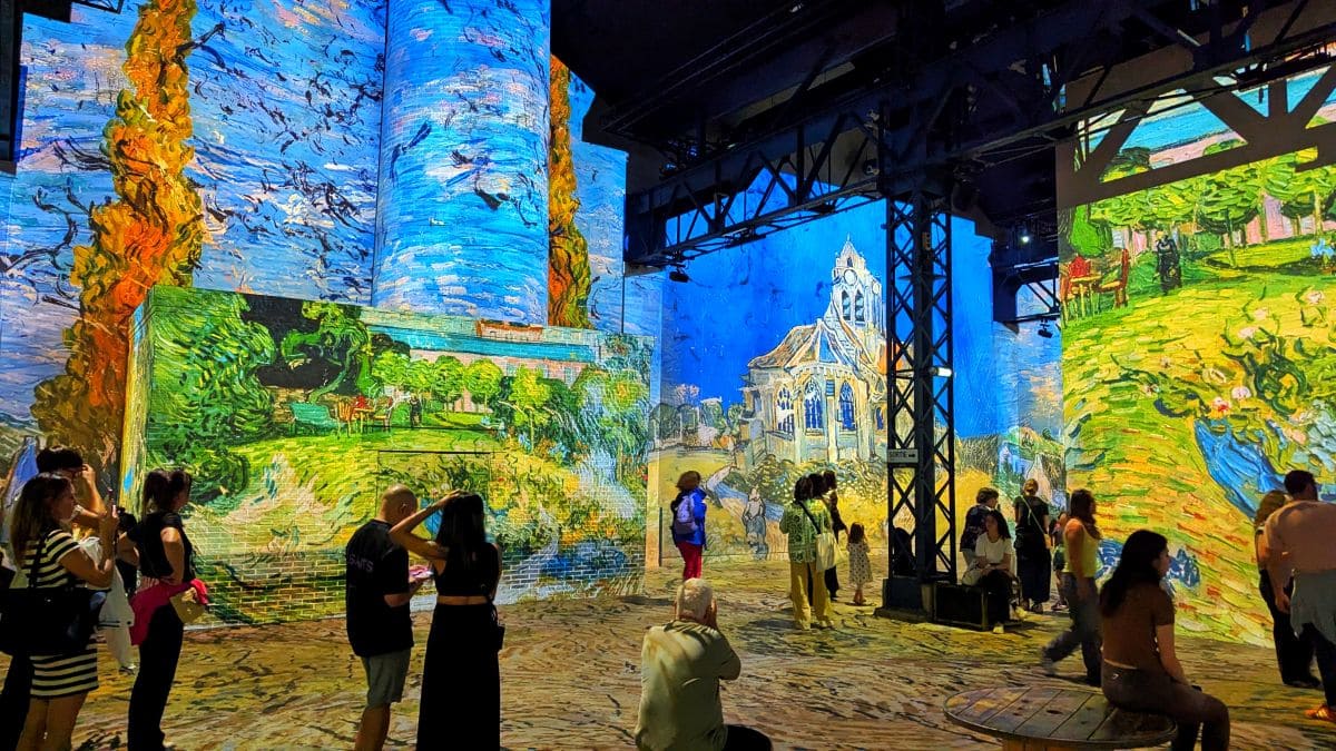 exposition van gogh atelier des lumieres