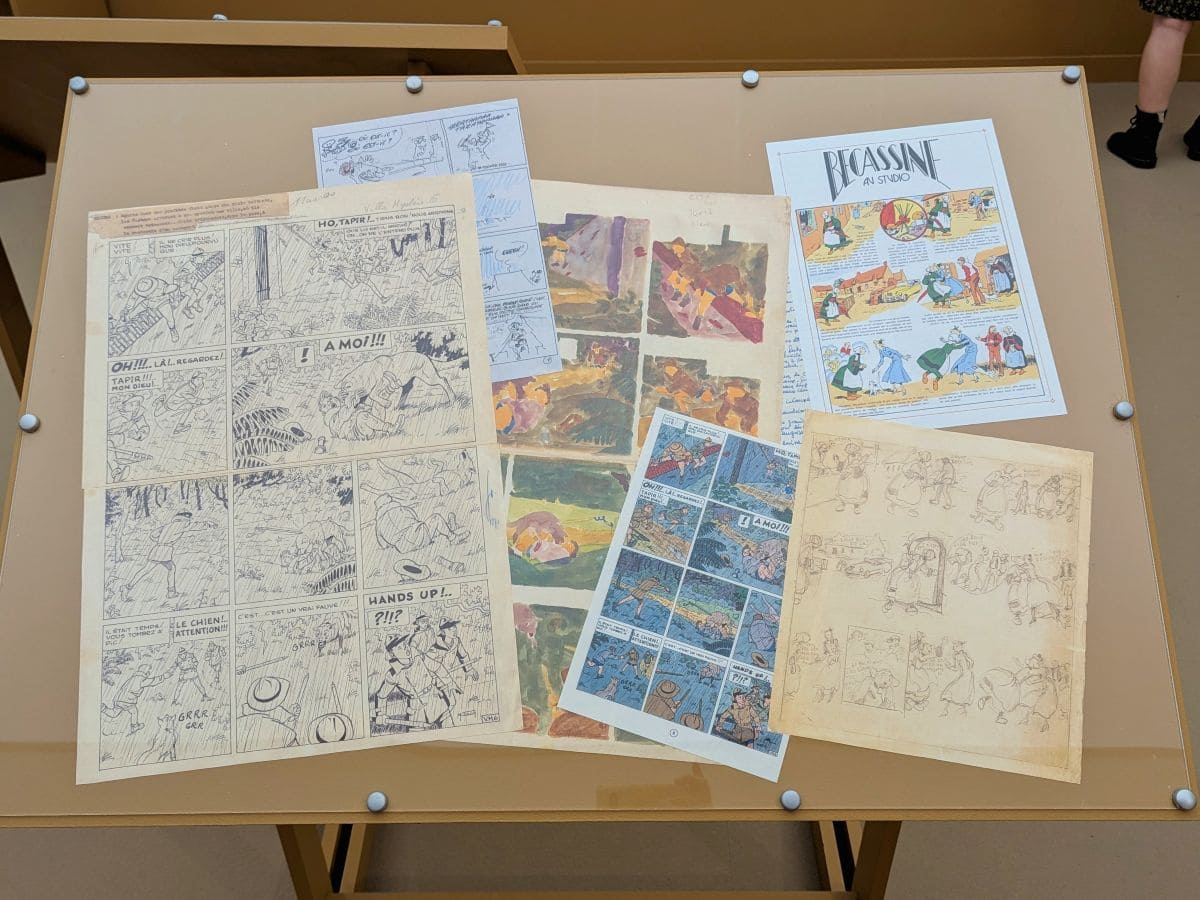 collection permanente musee international de la bd angouleme
