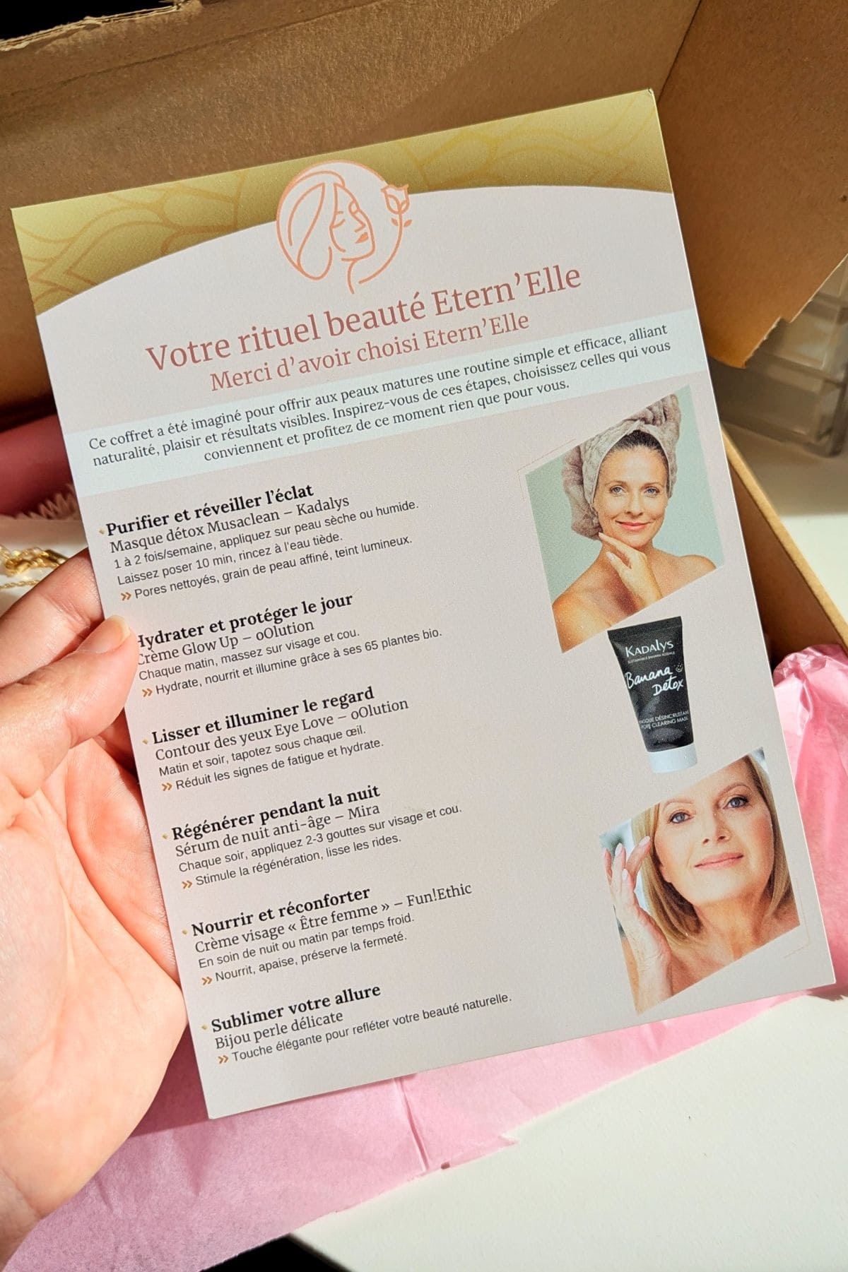 rituel beaute box etern elle