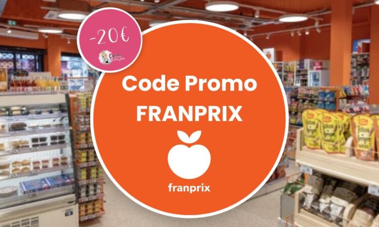-20€ sur vos courses grâce à ce code promo FRANPRIX !