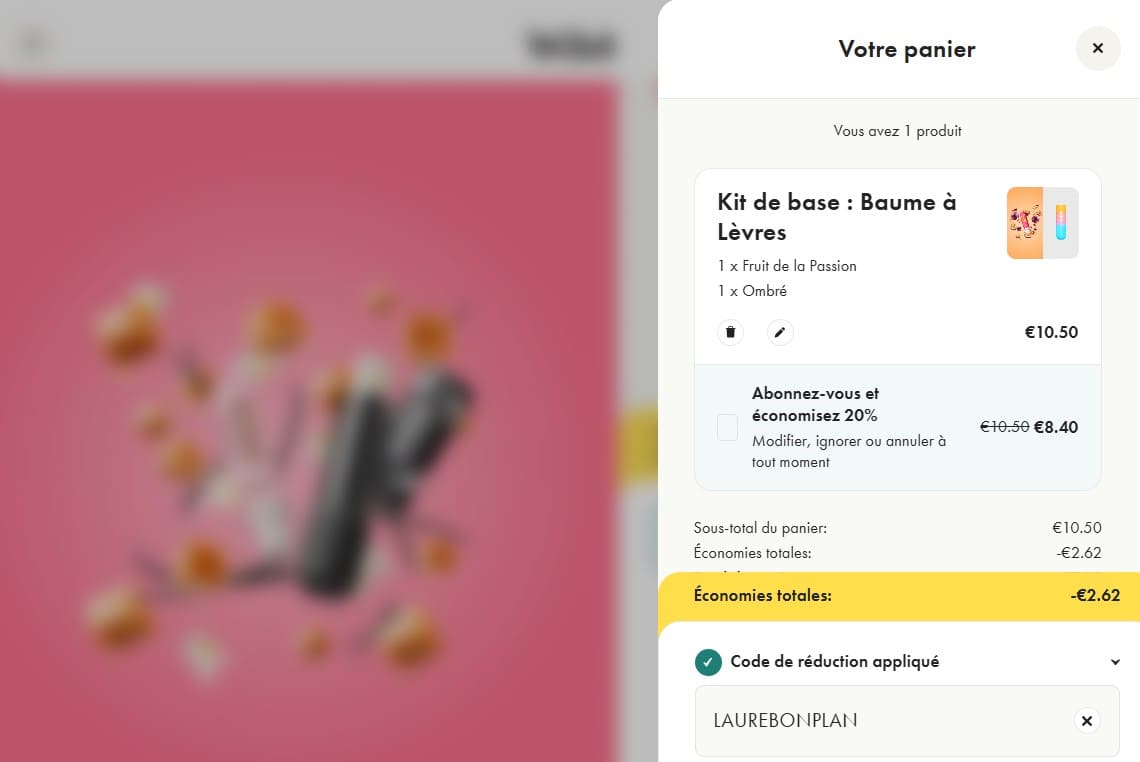 Mon avis sur les baumes à lèvres rechargeables WILD code promo wild par copinesdebonsplans.fr