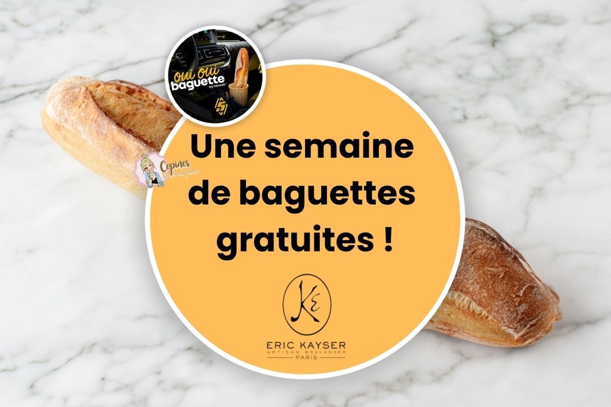 baguettes gratuites eric kayser operation oui oui baguette renault