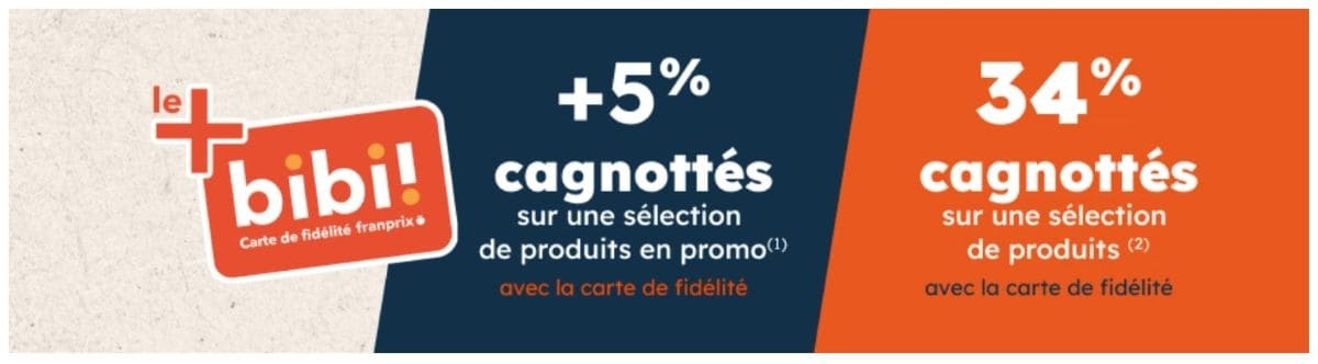 programme de fidelite franprix bibi