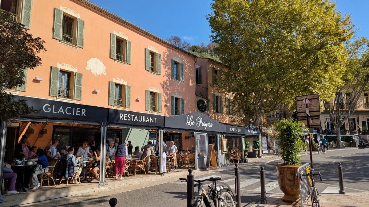 restaurant le progres a bormes les mimosas