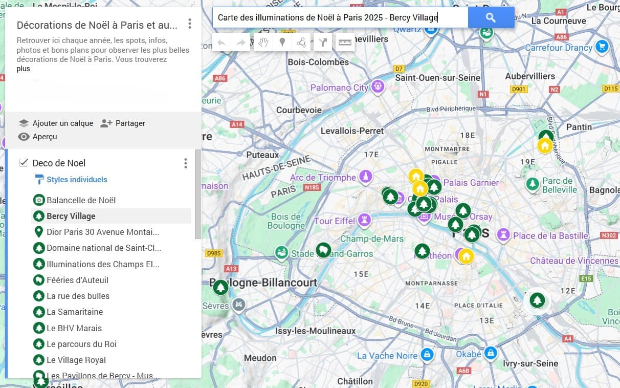 Noël à Bercy Village 🎅🏻🎄 : 3 raisons magiques d’y assister ✨ illuminations de noel a paris focus bercy village