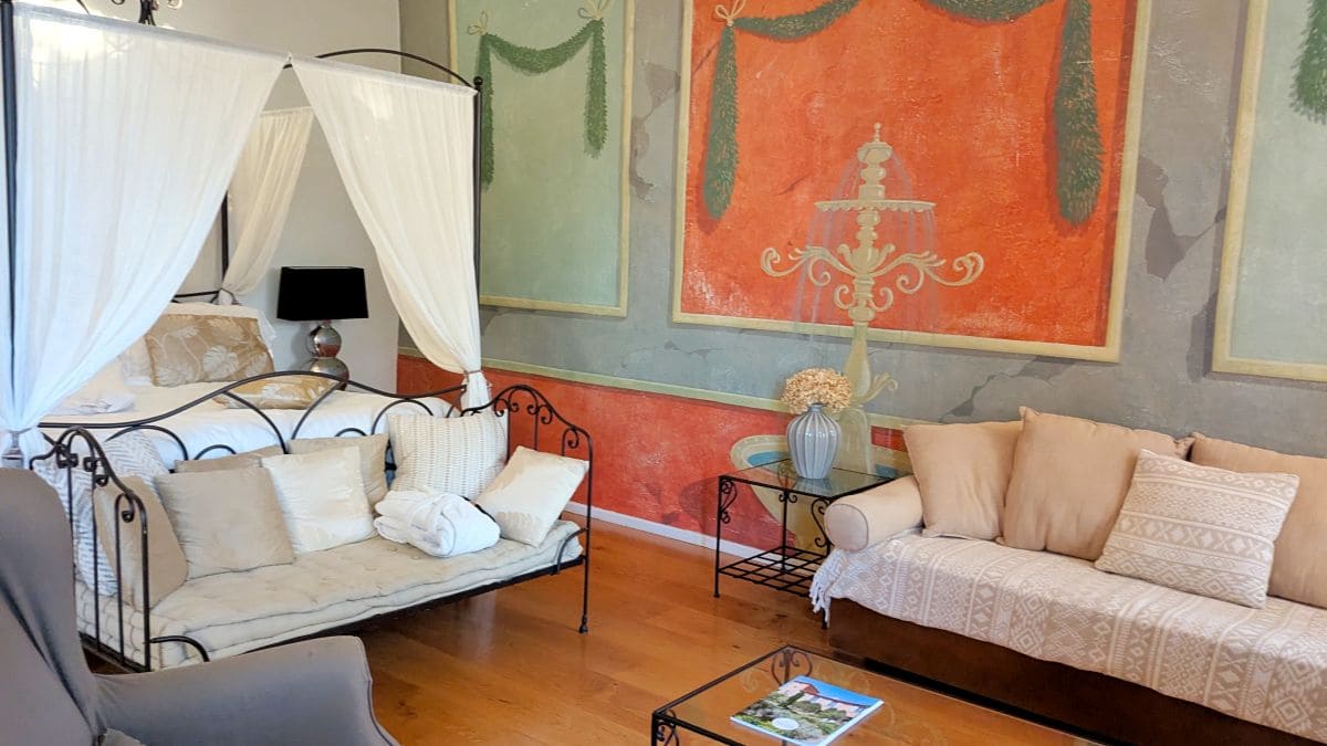 junior suite au chateau de siran