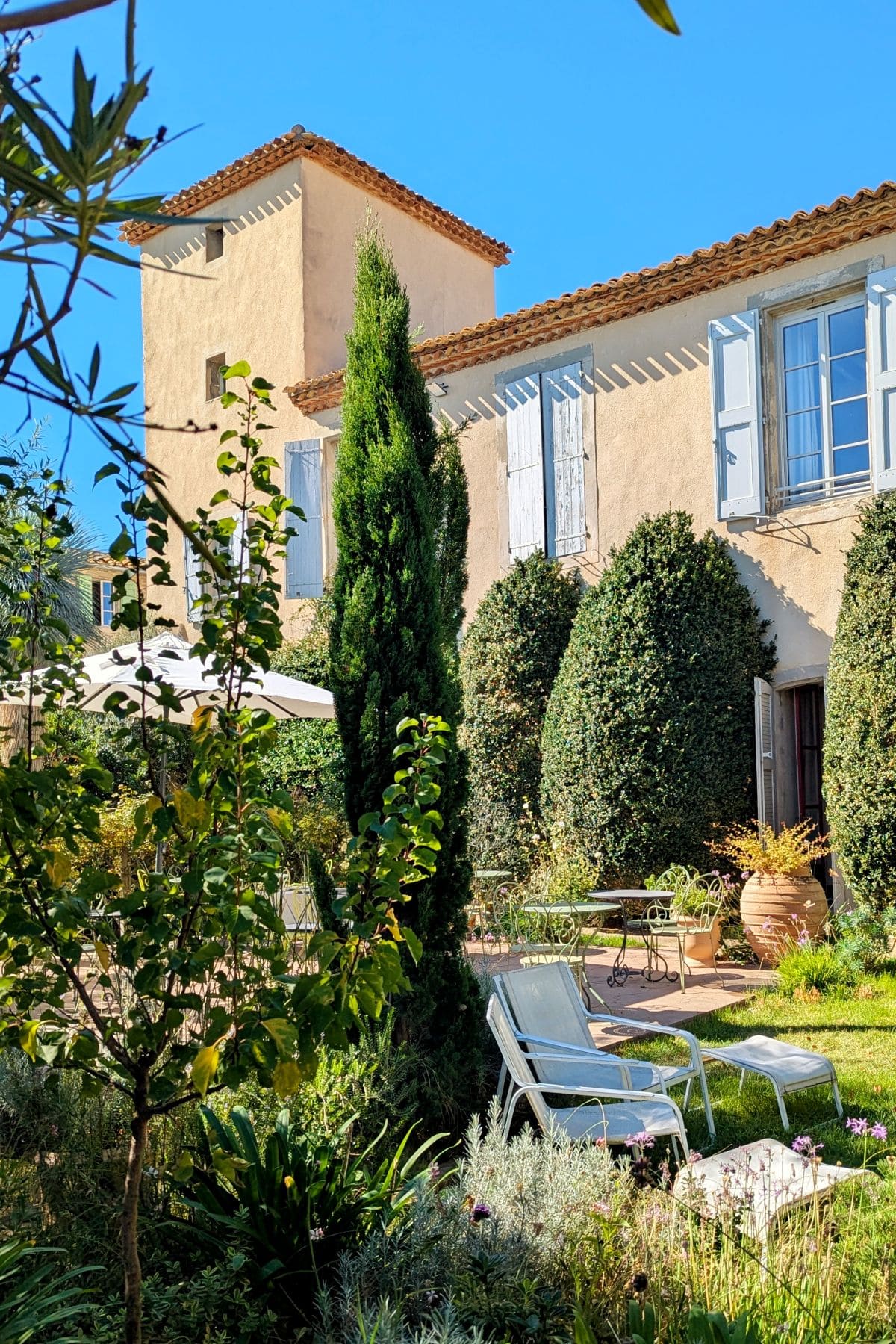 chateau de siran vue depuis le jardin