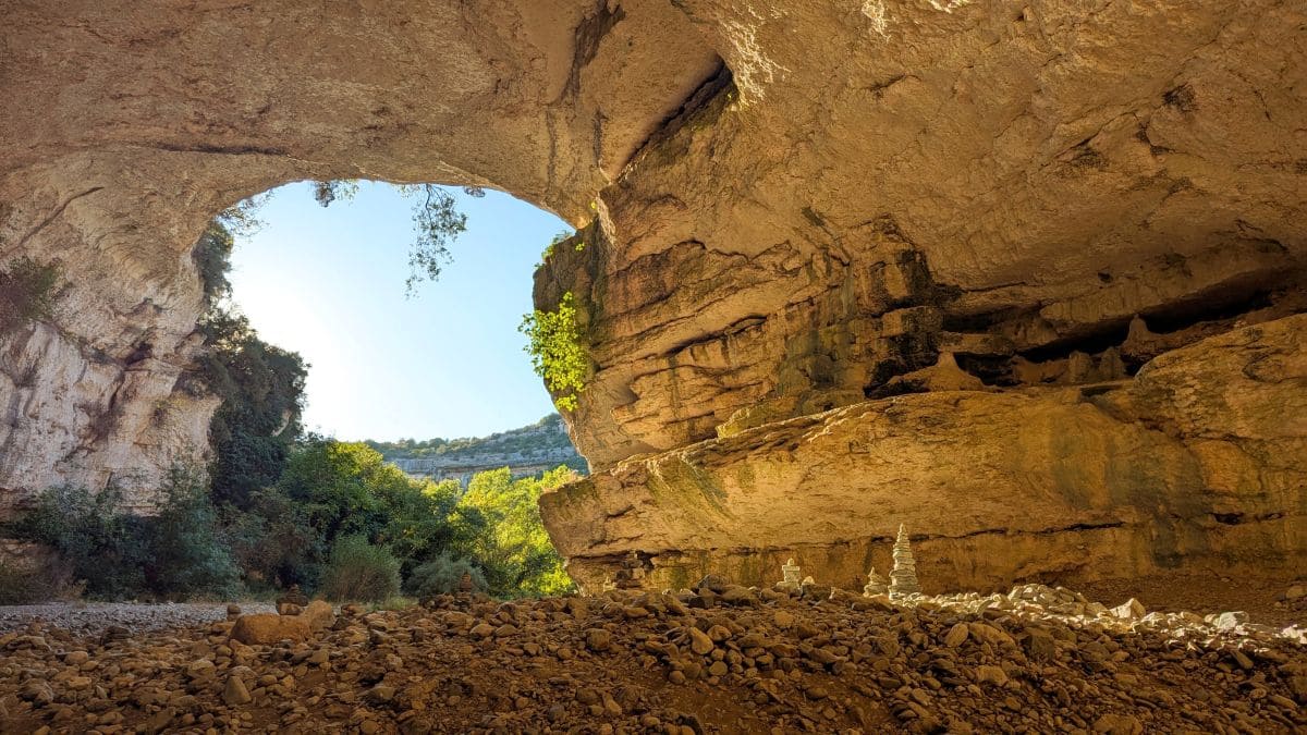 pont naturel de minerve