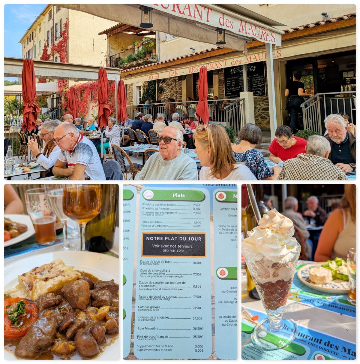 avis restaurant des maures collobrieres