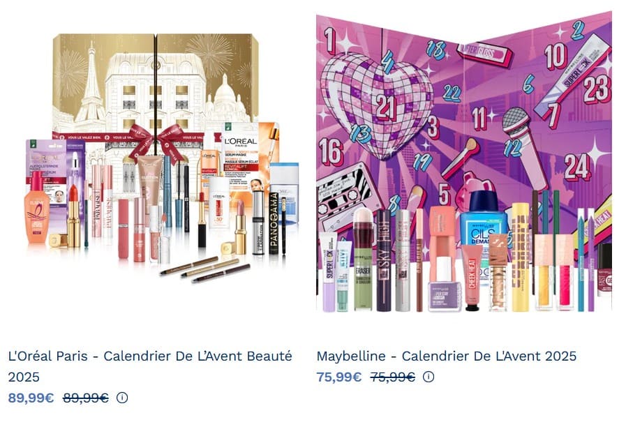 vente privee the bradery calendriers de l avent beaute