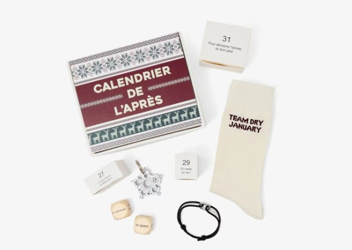 10 idées cadeaux pour homme à -20€ chez Jules ! Coffret calendrier de l apres Noel JULES