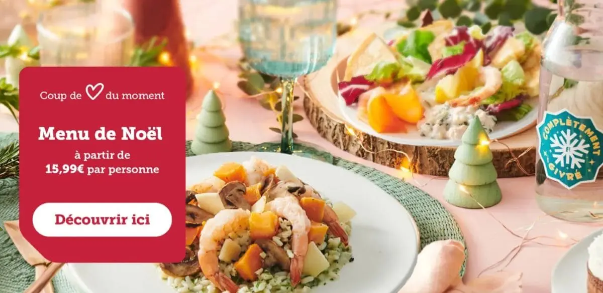 Astuces courses pour un repas de Noël pas cher ! flunch traiteur pour noel