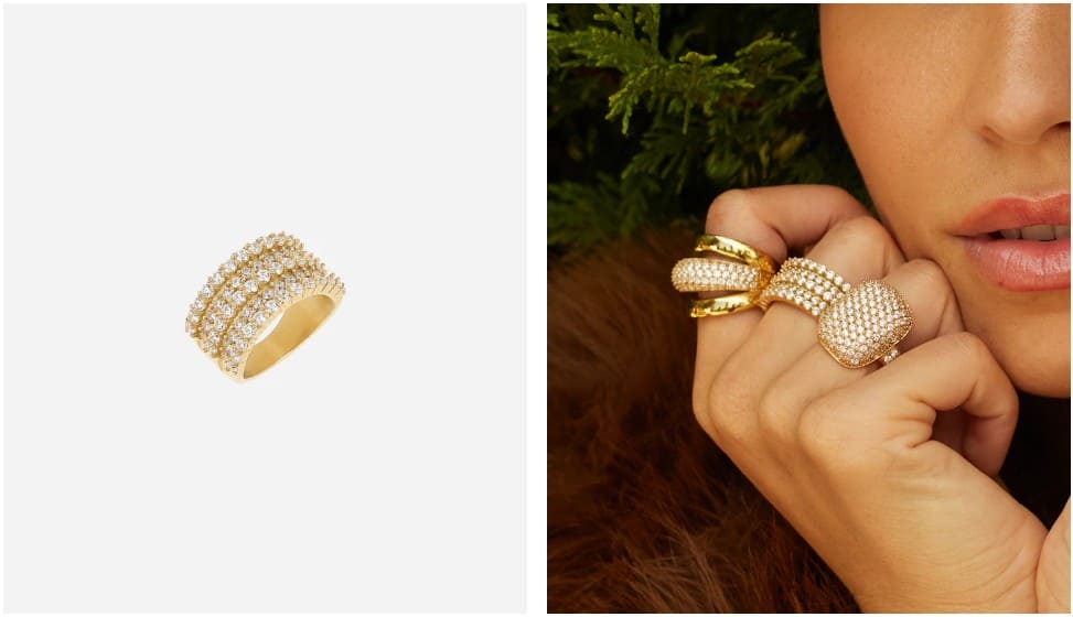 Réveillon : 12 bijoux élégants et pas chers repérés chez Zag Bijoux💍 bague reveillon zag bijoux elaris
