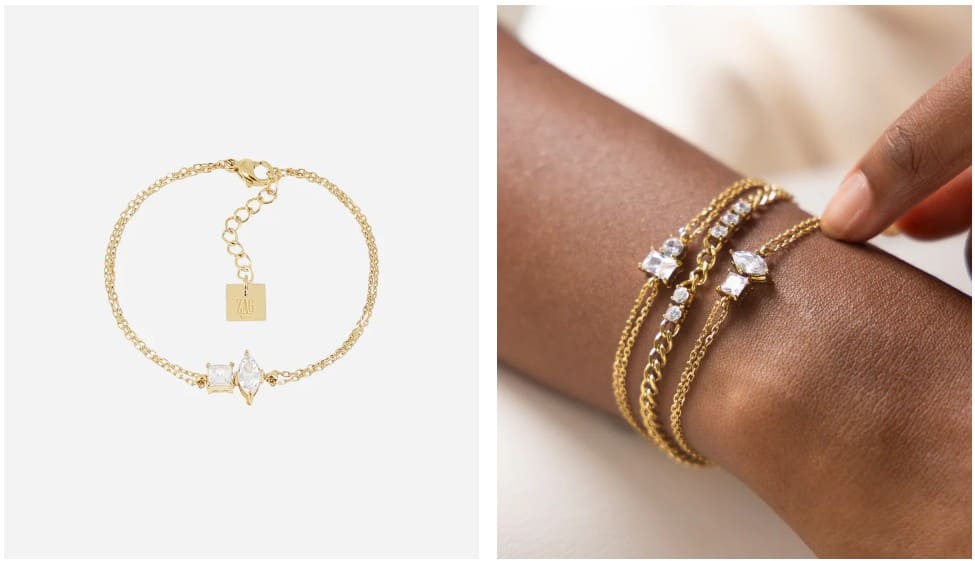 Réveillon : 12 bijoux élégants et pas chers repérés chez Zag Bijoux💍 bracelet reveillon zag bijoux giverna