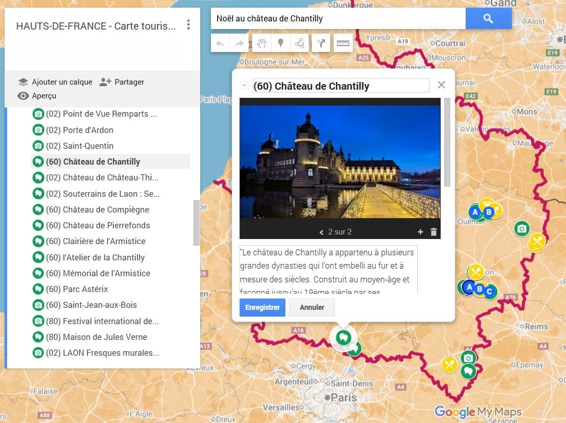 Noël au château de Chantilly carte touristique des activites a faire a noel au chateau de chantilly et autour